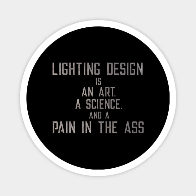 Lightning Design Magnet by TheatreThoughts